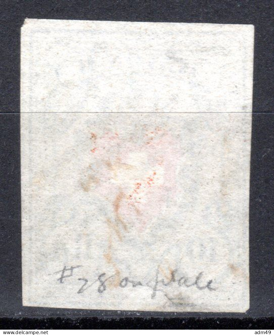 SCHWEIZ, 1850 Rayon II Gelb, Gestempelt - 1843-1852 Federale & Kantonnale Postzegels