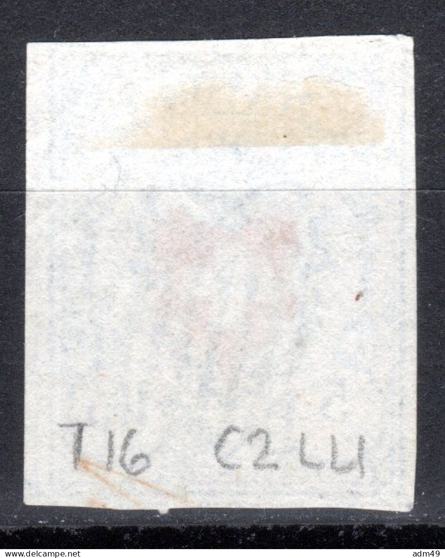 SCHWEIZ, 1851 Rayon I Hellblau, Gestempelt - 1843-1852 Federale & Kantonnale Postzegels