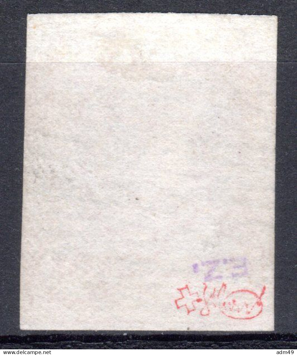 SCHWEIZ, 1852 Rayon III Nr. 19, Ziegelrot, Gestempelt - 1843-1852 Federale & Kantonnale Postzegels