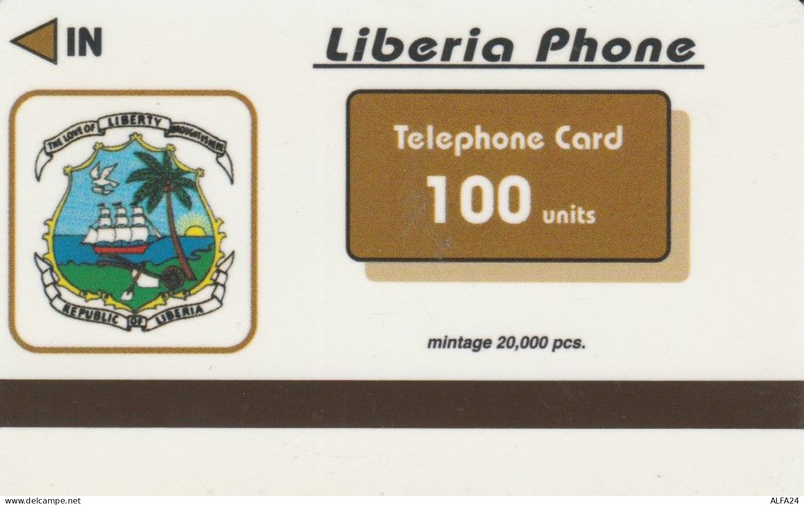 PHONE CARD LIBERIA (CK2809 - Liberia