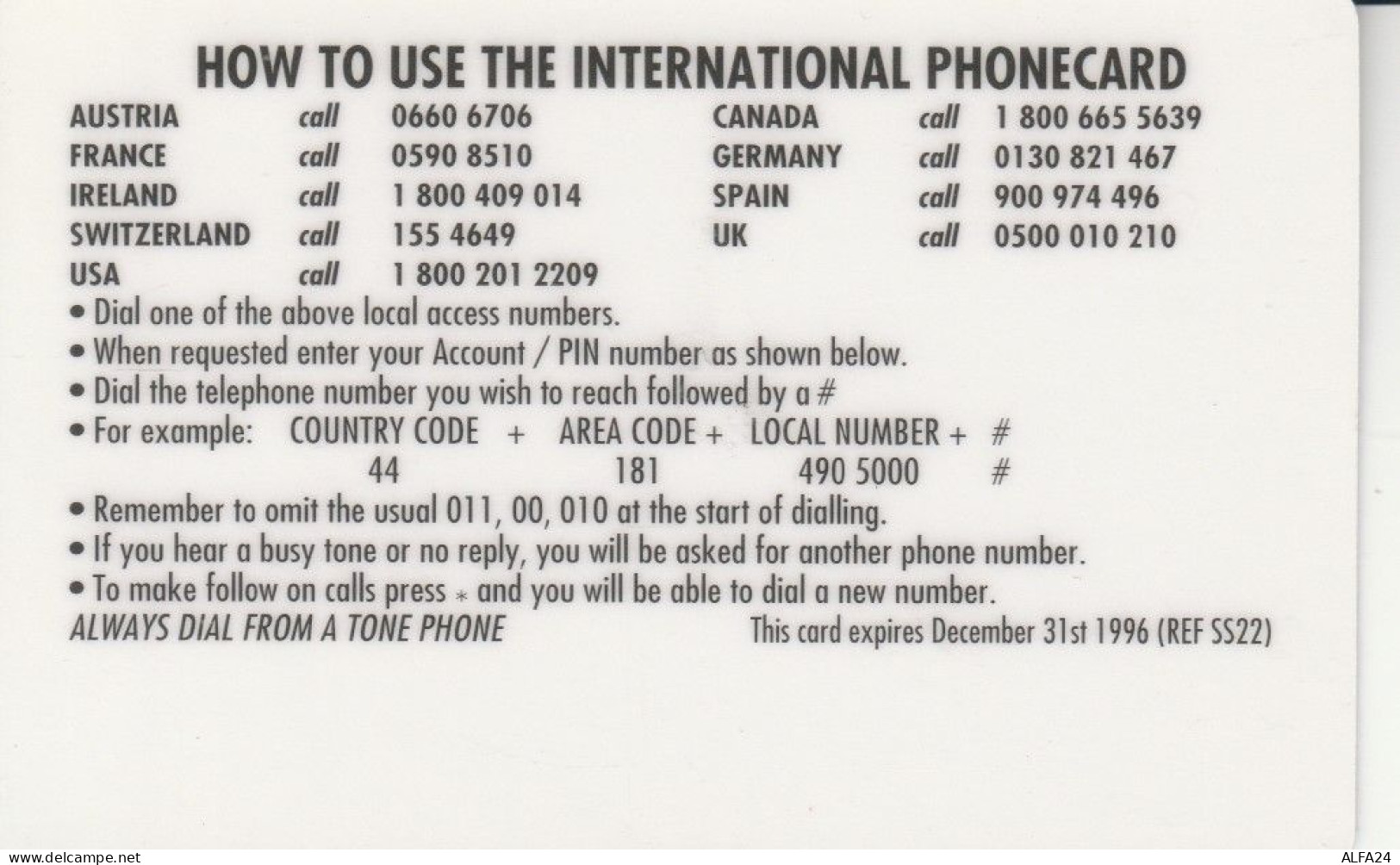 PREPAID PHONE CARD REGNO UNITO ELICOTTERO (CK2673 - BT Schede Mondiali (Prepagate)