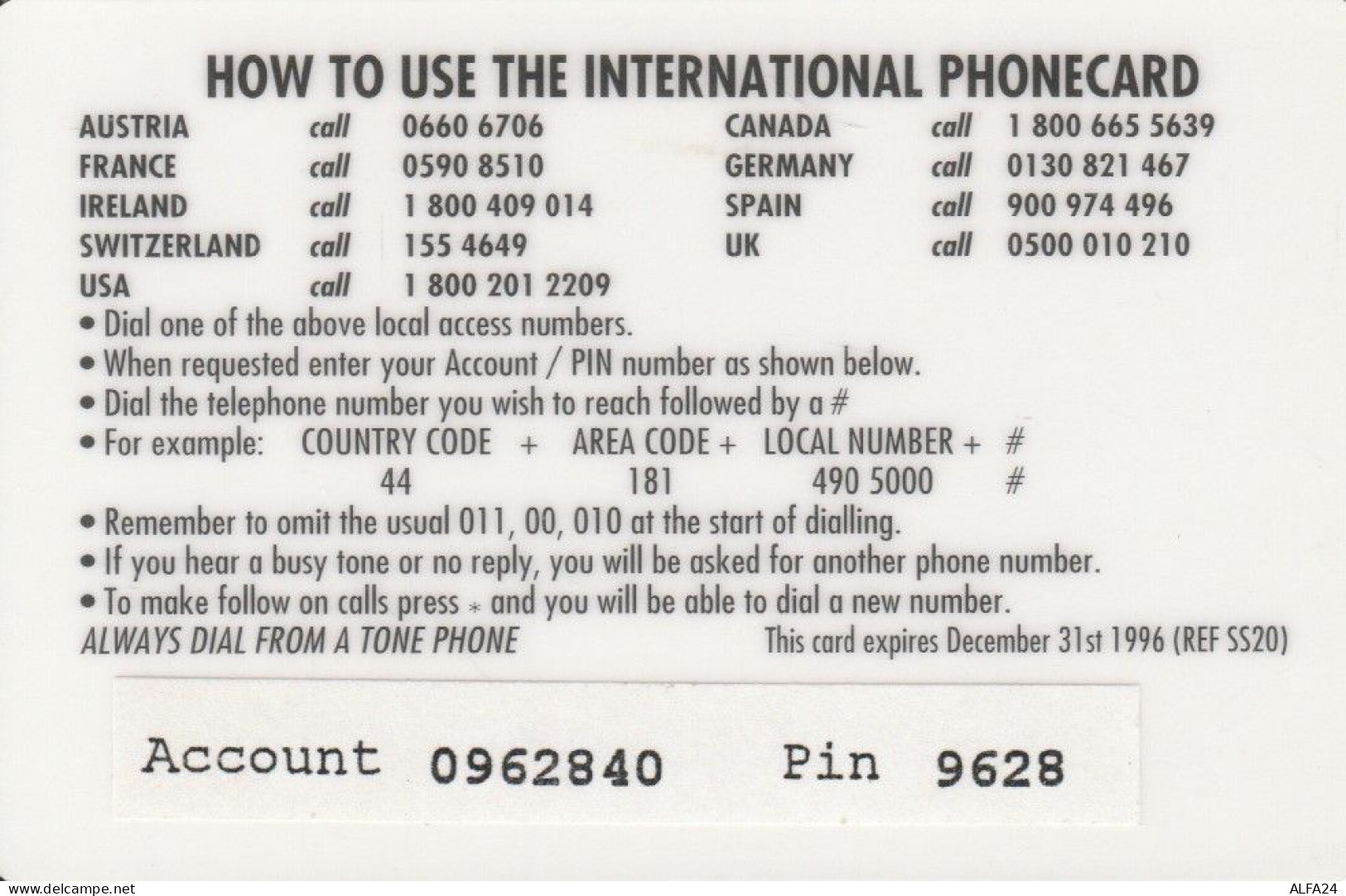 PREPAID PHONE CARD REGNO UNITO ELICOTTERI (CK2663 - BT Global Cards (Prepagadas)