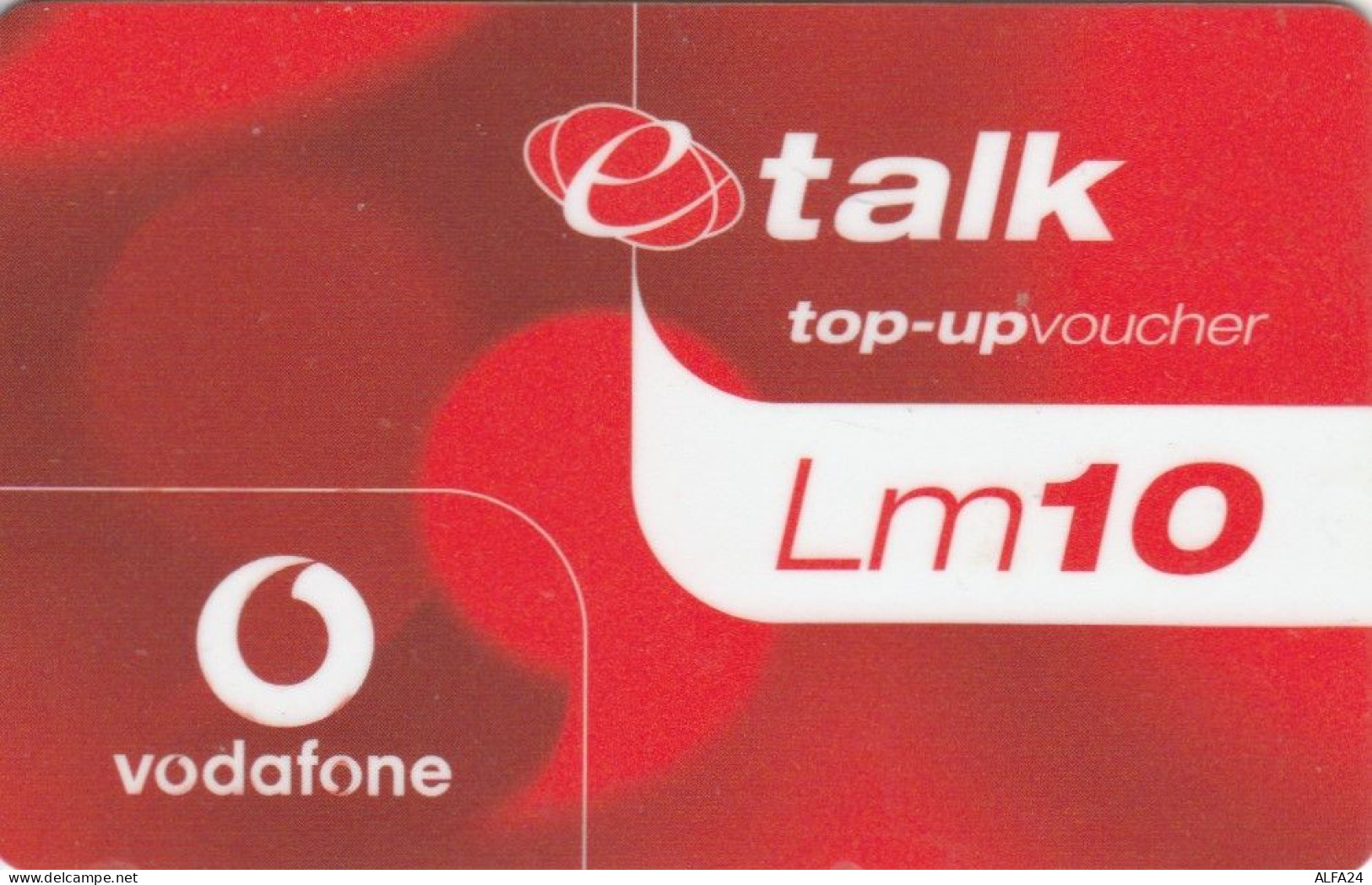 PREPAID PHONE CARD MALTA VODAFONE (CK2607 - Malte