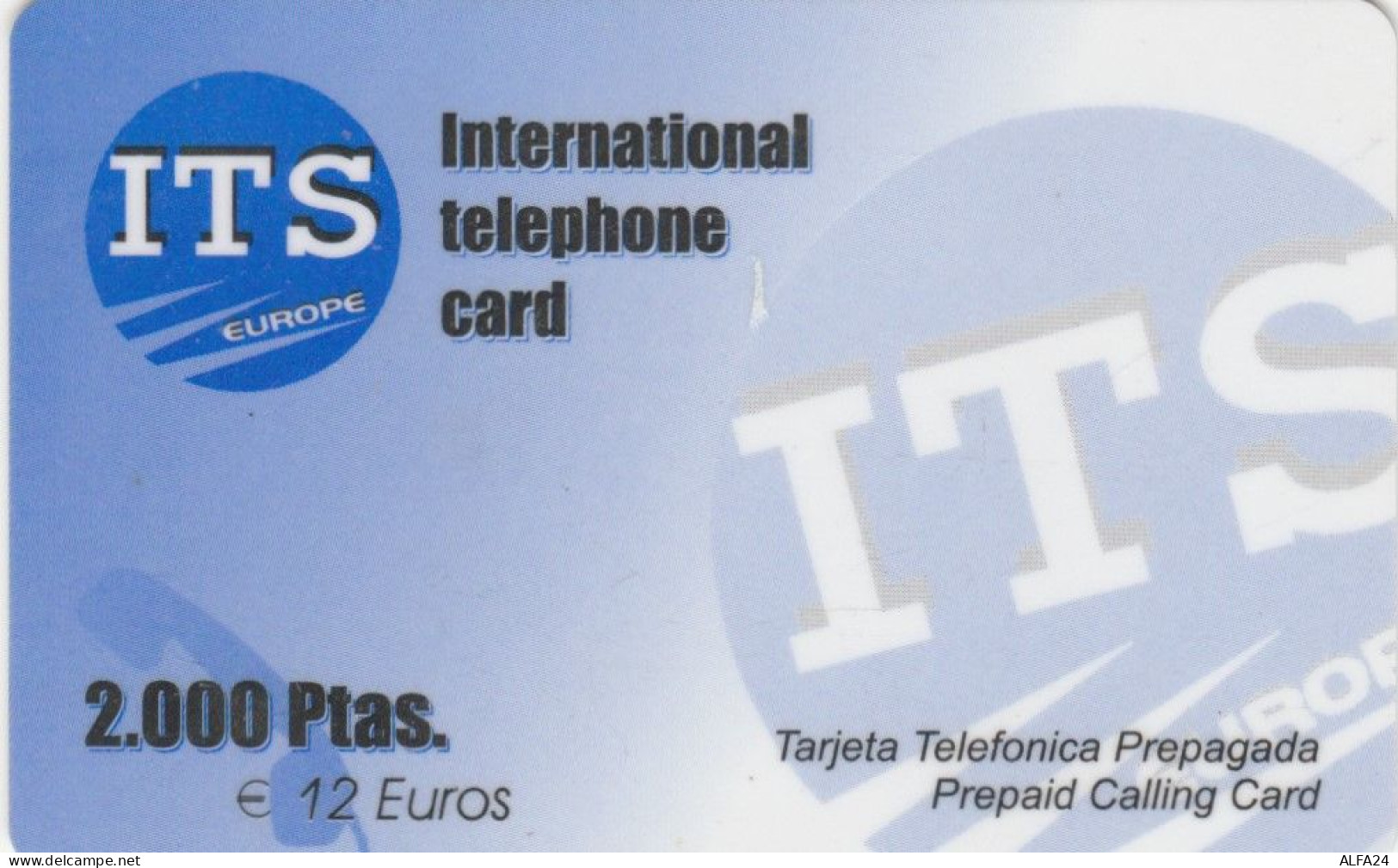 PREPAID PHONE CARD SPAGNA (CK2582 - Otros & Sin Clasificación