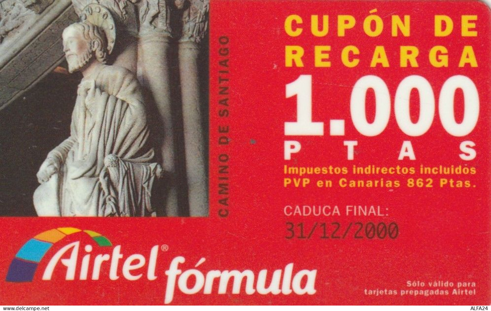 PREPAID PHONE CARD SPAGNA (CK2581 - Other & Unclassified