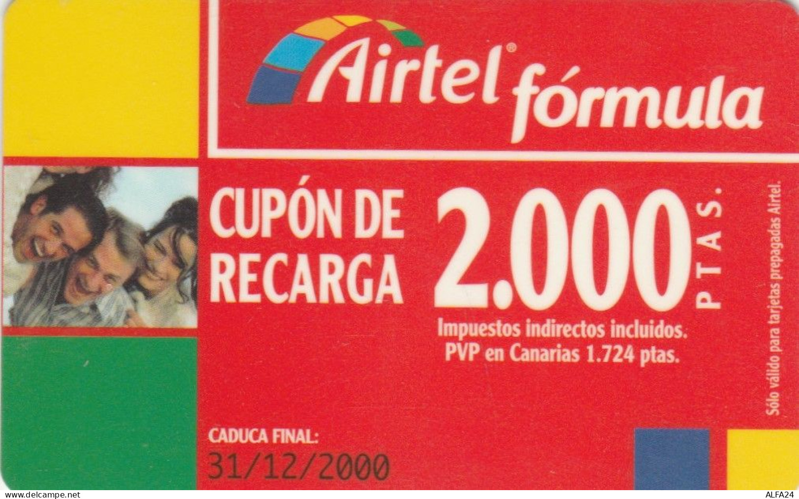 PREPAID PHONE CARD SPAGNA (CK2564 - Otros & Sin Clasificación