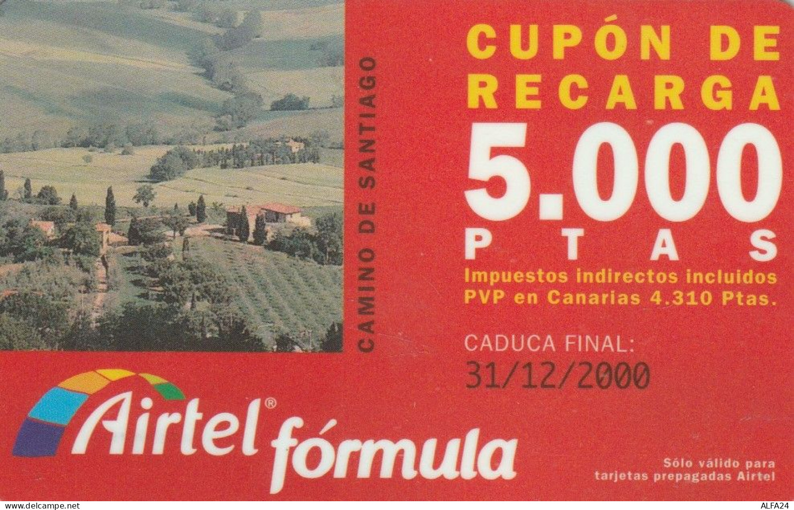 PREPAID PHONE CARD SPAGNA (CK2571 - Other & Unclassified