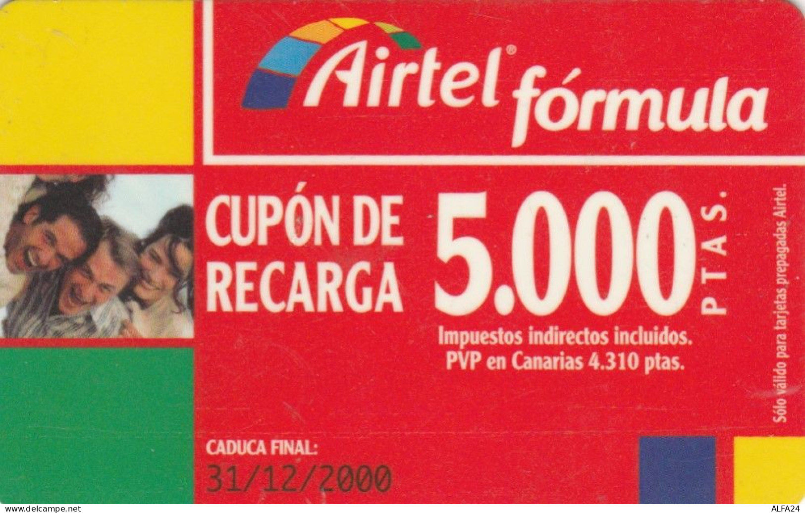 PREPAID PHONE CARD SPAGNA (CK2568 - Other & Unclassified