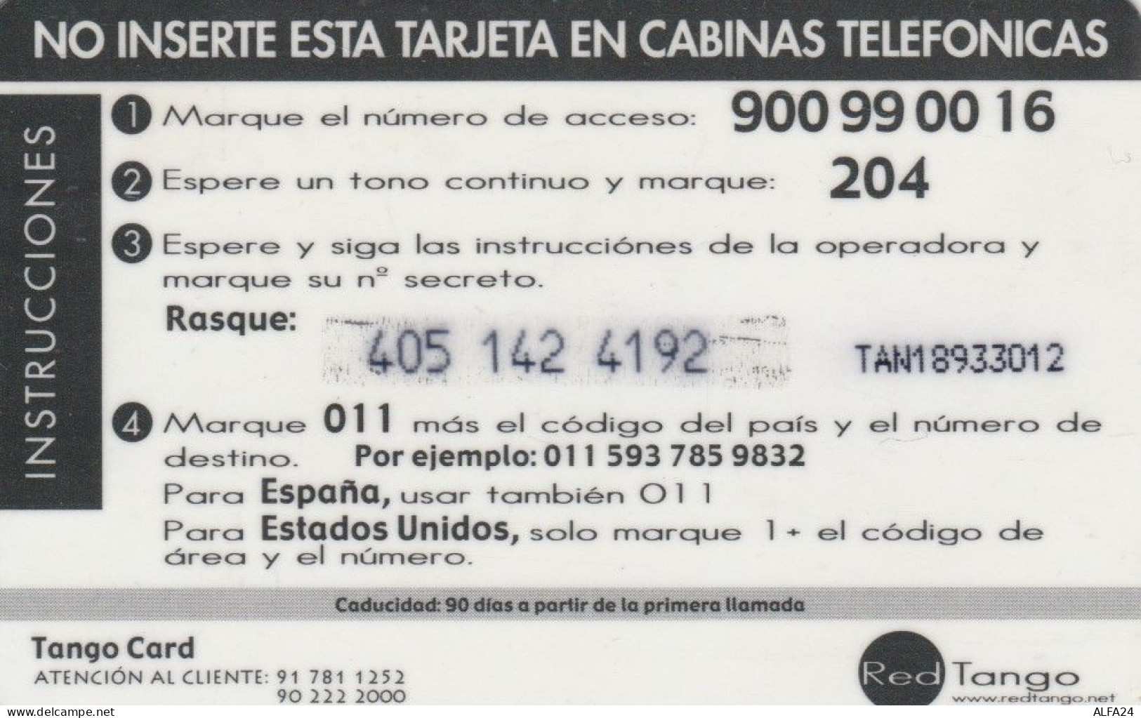 PREPAID PHONE CARD SPAGNA (CK2573 - Otros & Sin Clasificación