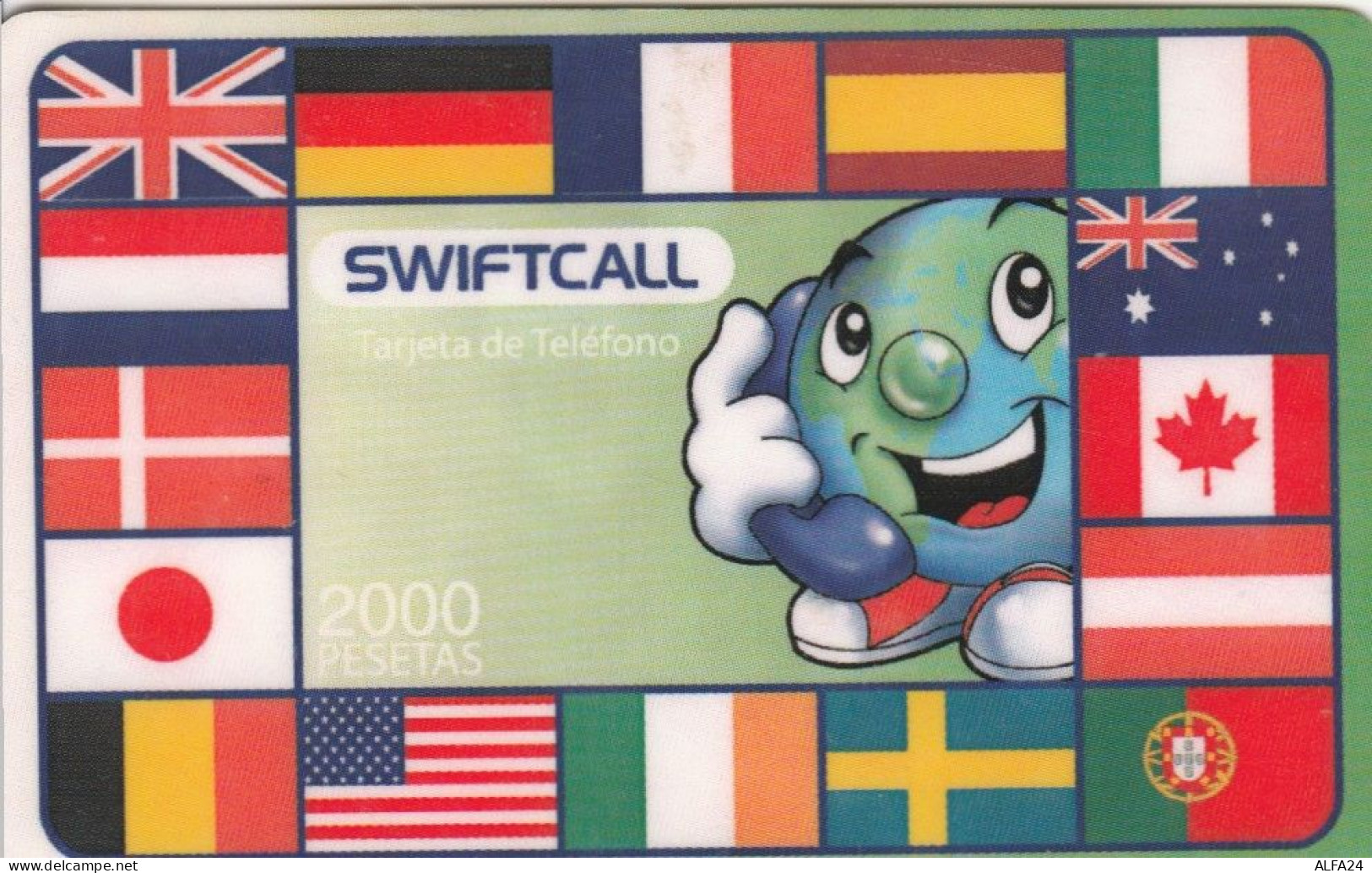 PREPAID PHONE CARD SPAGNA (CK2541 - Other & Unclassified