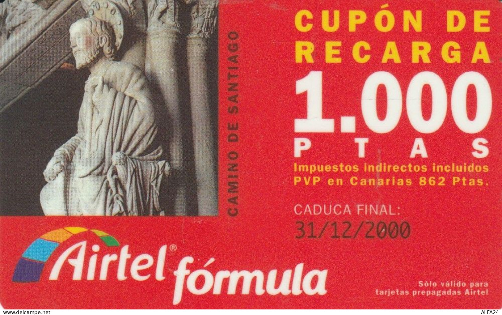 PREPAID PHONE CARD SPAGNA (CK3738 - Autres & Non Classés