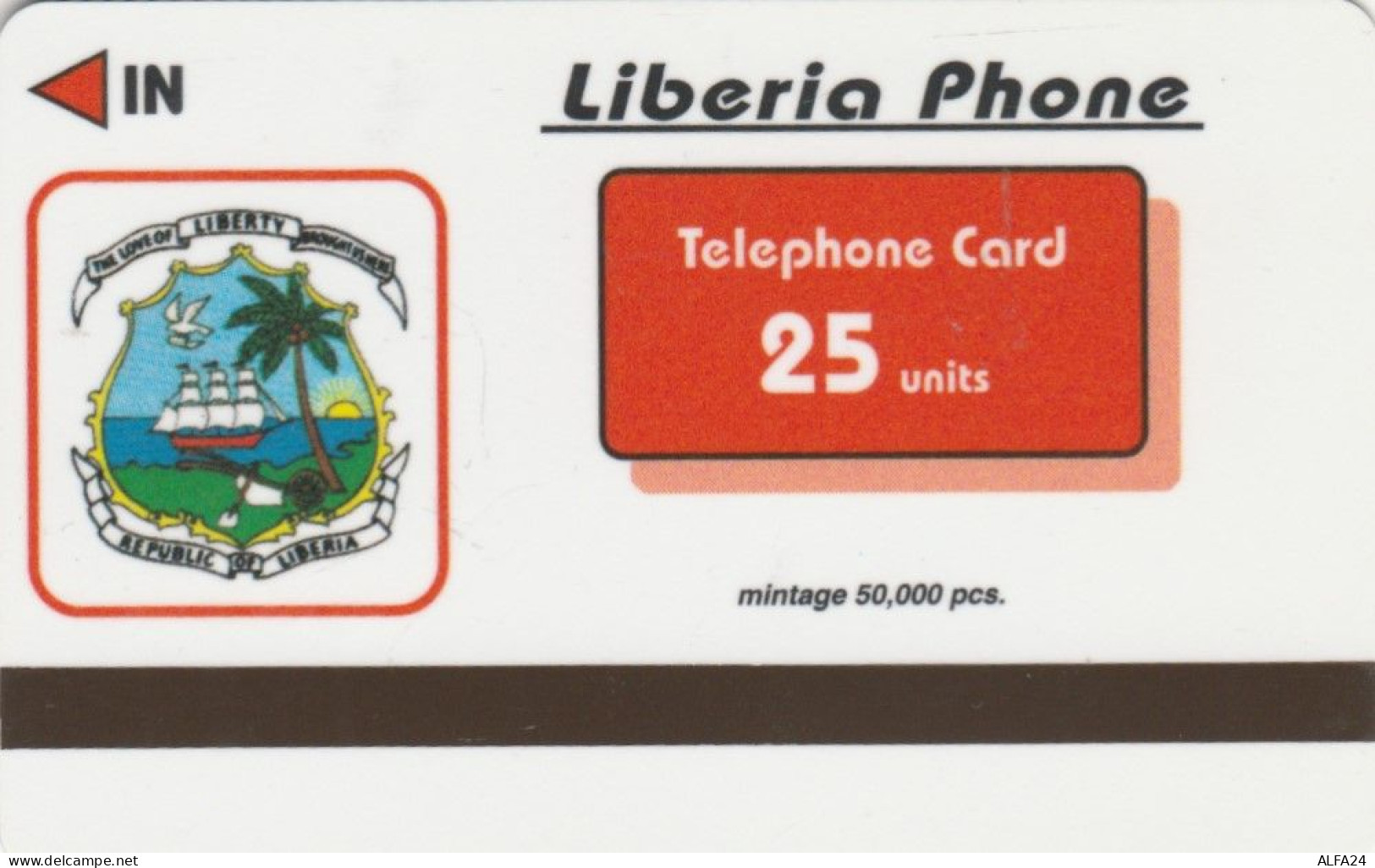 PREPAID PHONE CARD LIBERIA (CK3562 - Liberia