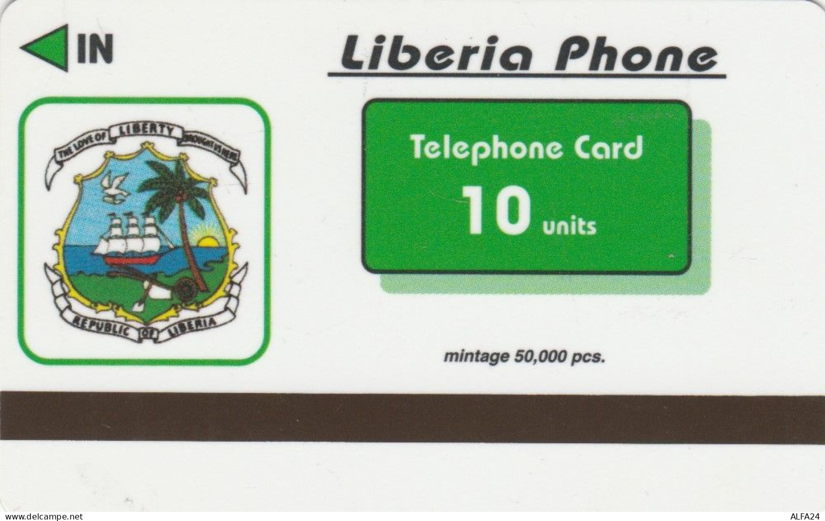 PREPAID PHONE CARD LIBERIA (CK3564 - Liberia