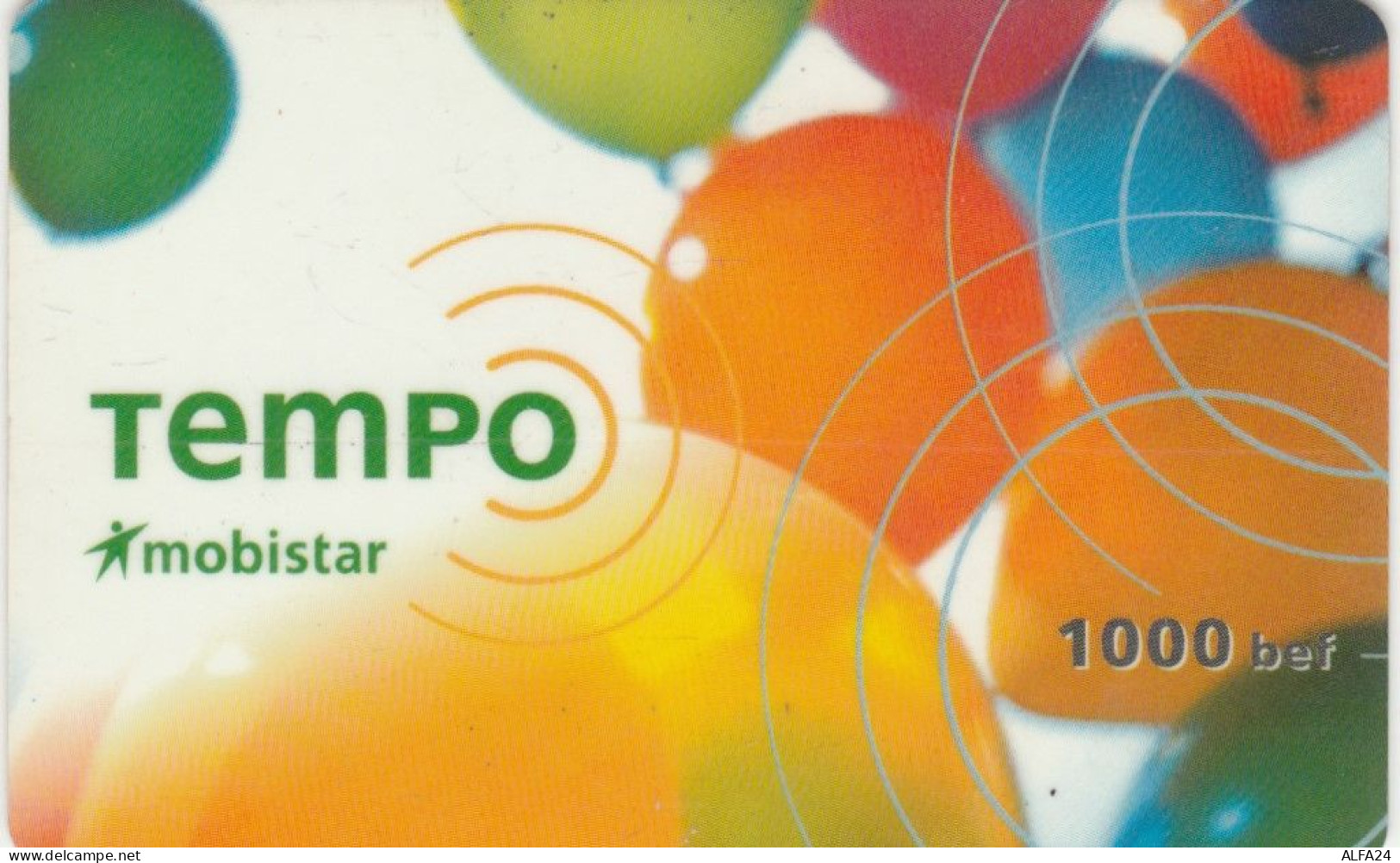 PREPAID PHONE CARD BELGIO (CK3542 - GSM-Kaarten, Herlaadbaar & Voorafbetaald