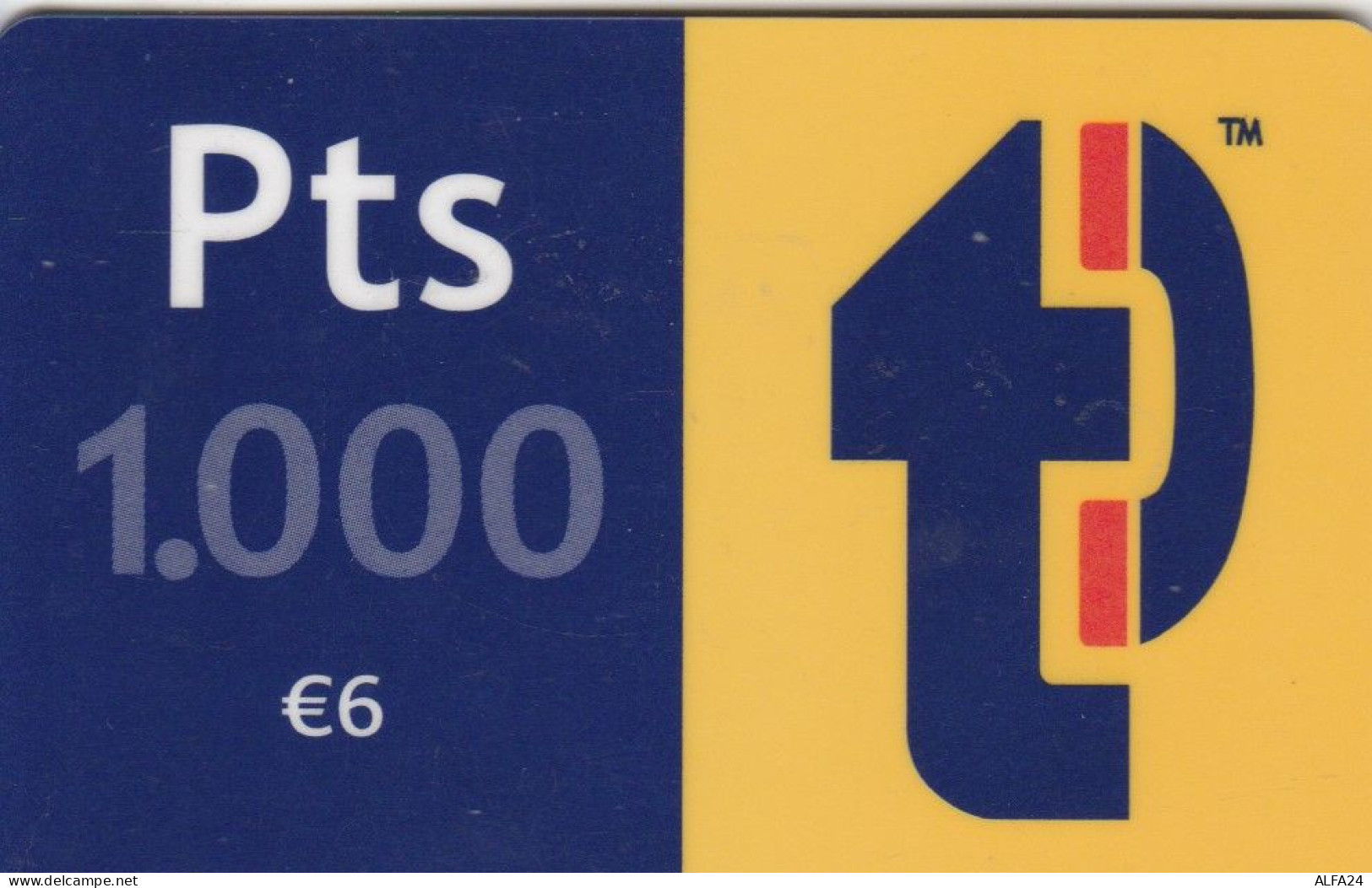 PREPAID PHONE CARD SPAGNA (CK3521 - Other & Unclassified