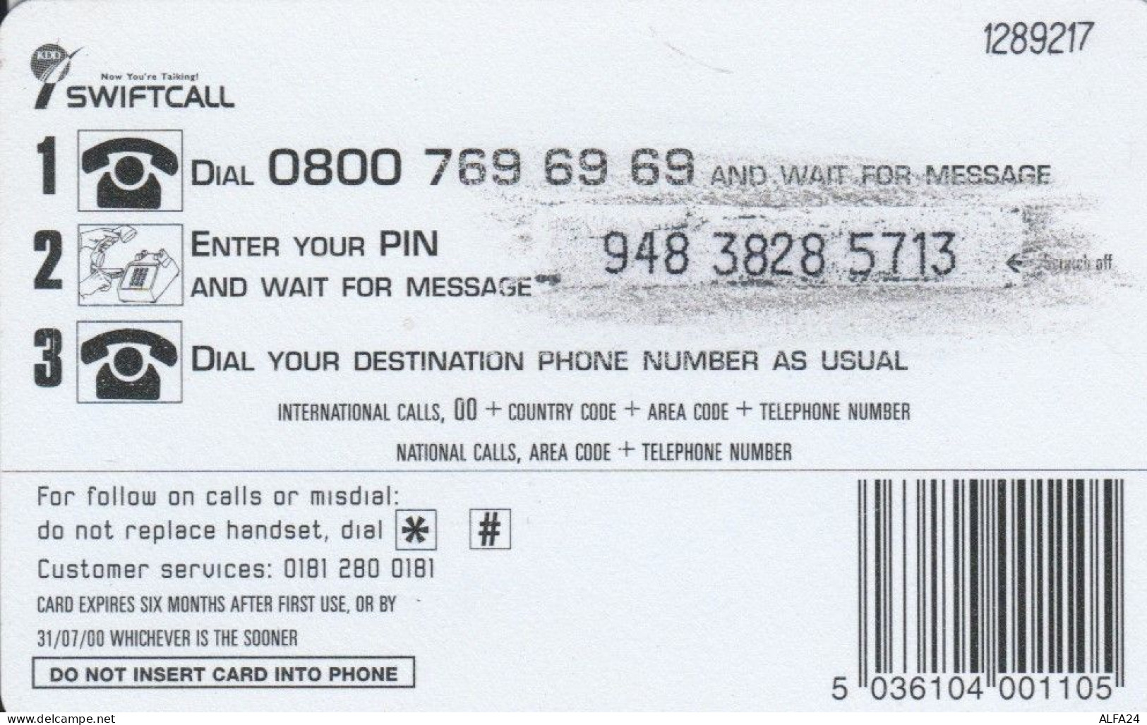 PREPAID PHONE CARD REGNO UNITO (CK4487 - BT Global Cards (Prepaid)