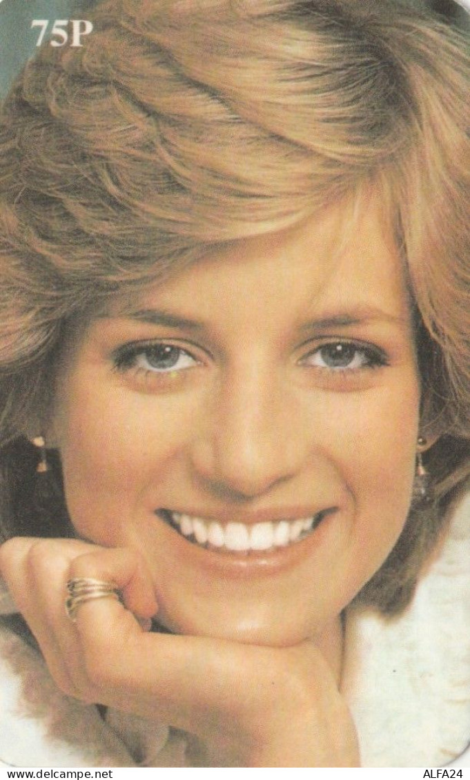 PREPAID PHONE CARD REGNO UNITO LADY DIANA (CK4464 - BT Kaarten Voor Hele Wereld (Vooraf Betaald)