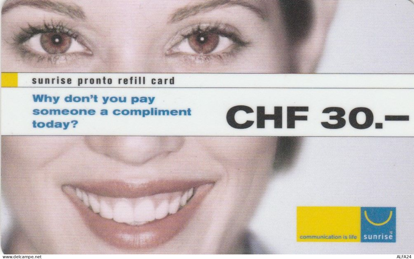 PREPAID PHONE CARD SVIZZERA (CK4270 - Suisse