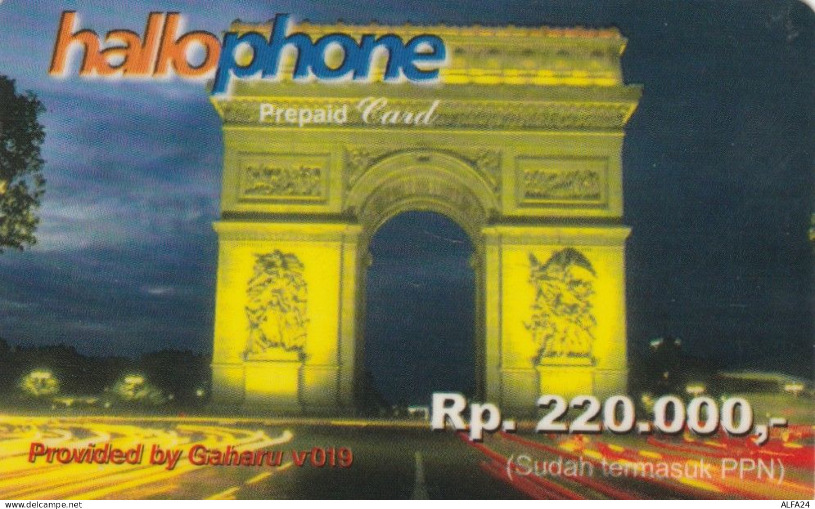 PREPAID PHONE CARD INDONESIA (CK4204 - Indonesia