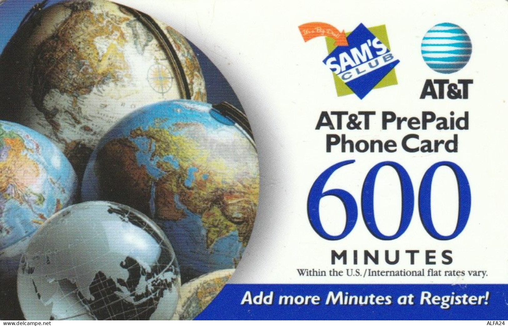 PREPAID PHONE CARD STATI UNITI AT-T (CK3979 - AT&T