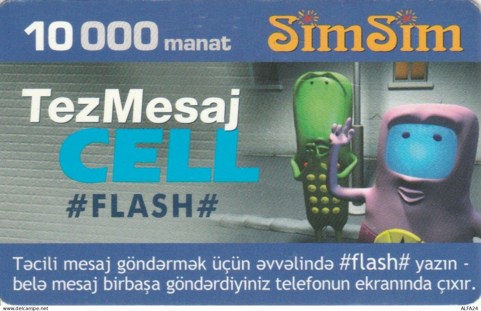 PREPAID PHONE CARD AZERBAJAN (CK4567 - Azerbaigian