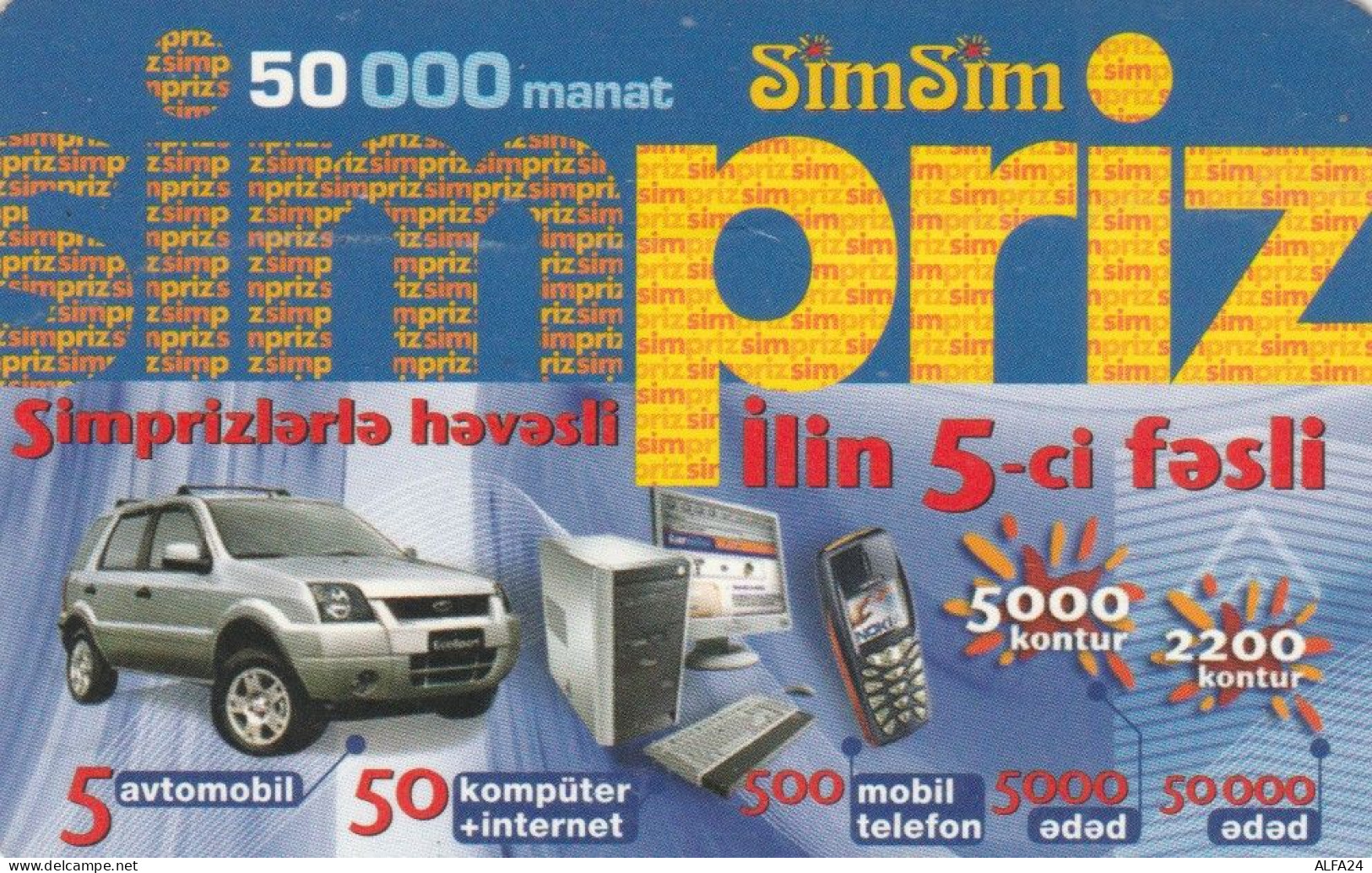 PREPAID PHONE CARD KAZAKISTAN (CK4609 - Kazajstán