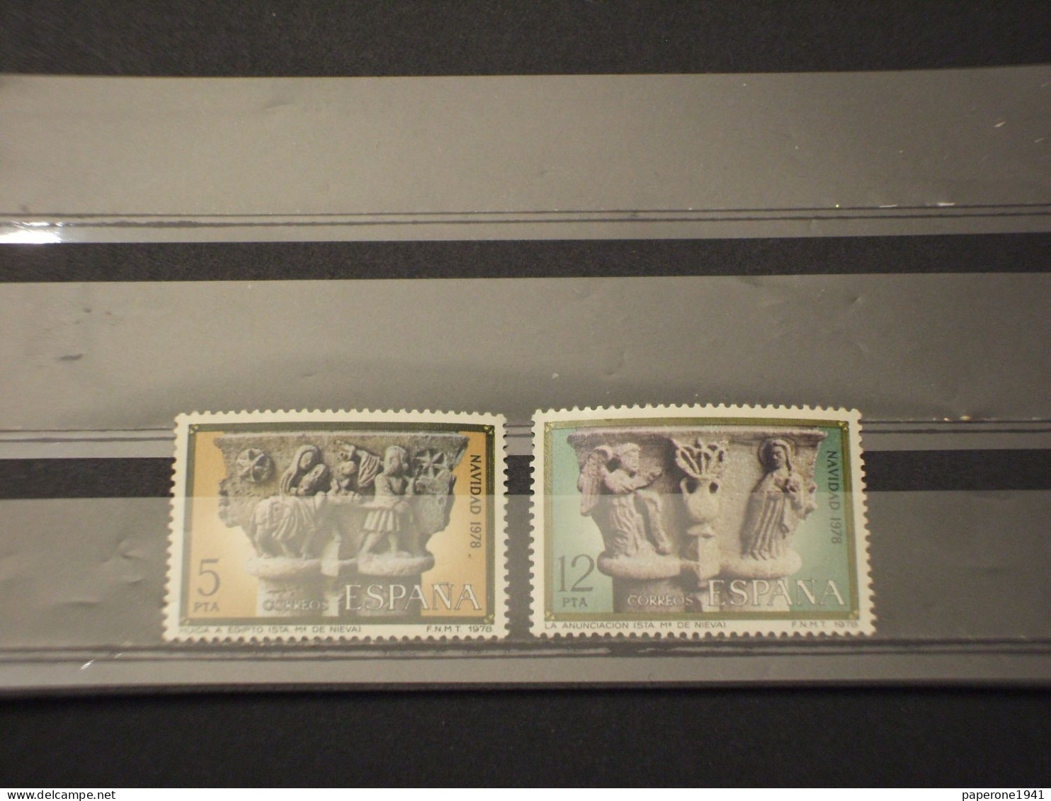 SPAGNA - 1978 SCULTURE 2 VALORI - NUOVI(++) - Unused Stamps