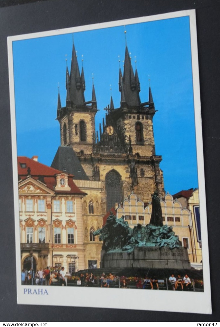Praha - St. Mary Of Tyn Church And The Monument Devoted To The Reformer Jan Hus - Kina Italia,L.E.G.O. - # PR 10123 - Kirchen U. Kathedralen