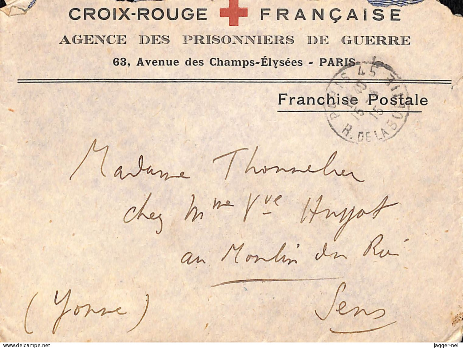 Collection privée LOT de 82 enveloppes de1896 à nos jours (publicitaires pour certaines, cachets, flammes) -ColJD-Lot1