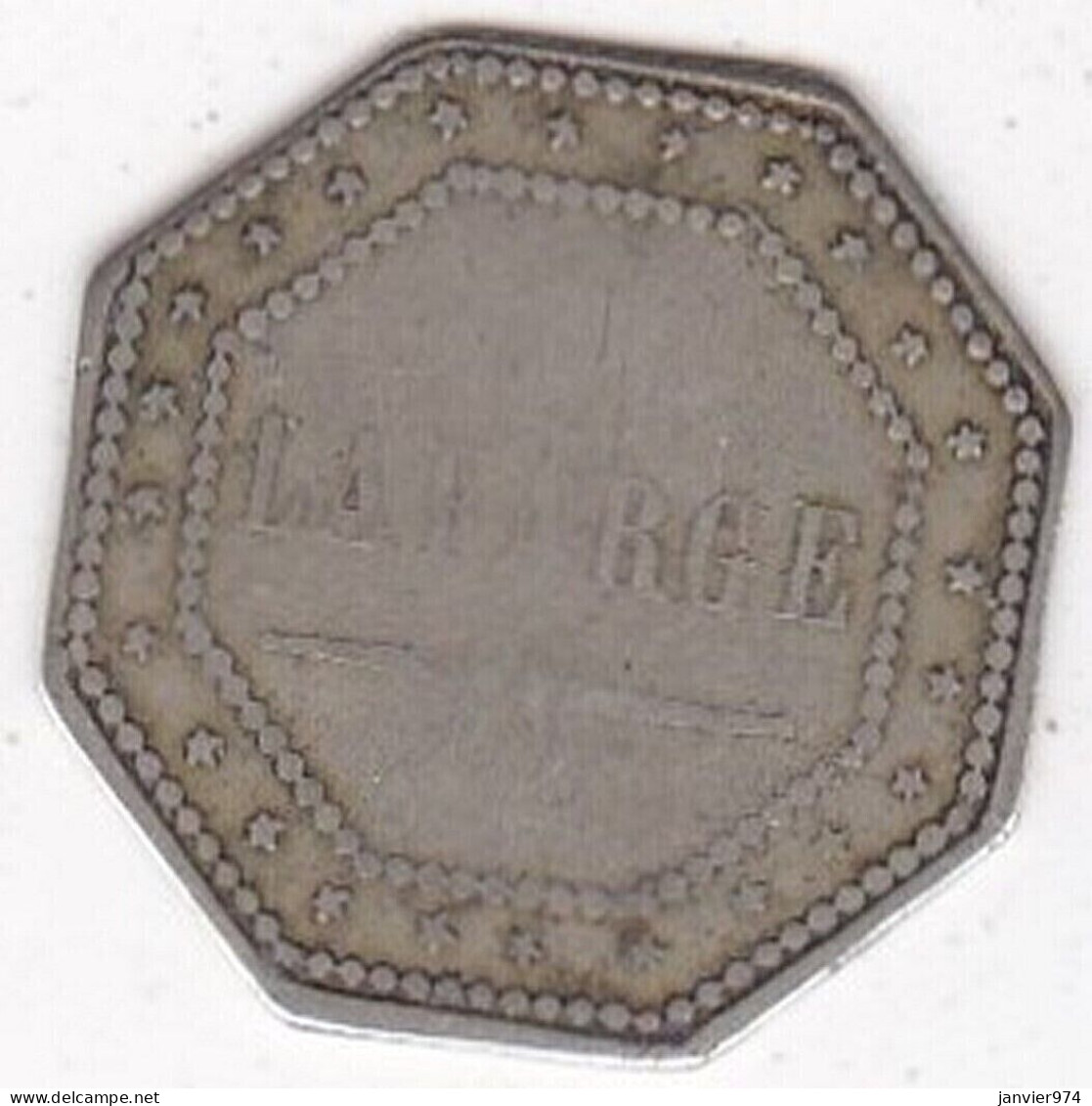 07. Ardèche. Viviers , LAFARGE  1 Franc, Jeton En Maillechort - Monedas / De Necesidad