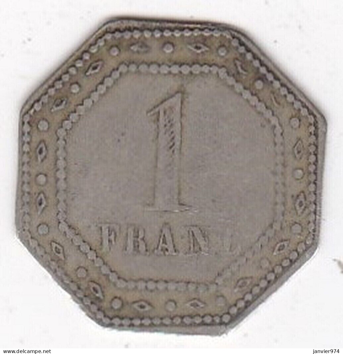 07. Ardèche. Viviers , LAFARGE  1 Franc, Jeton En Maillechort - Monedas / De Necesidad