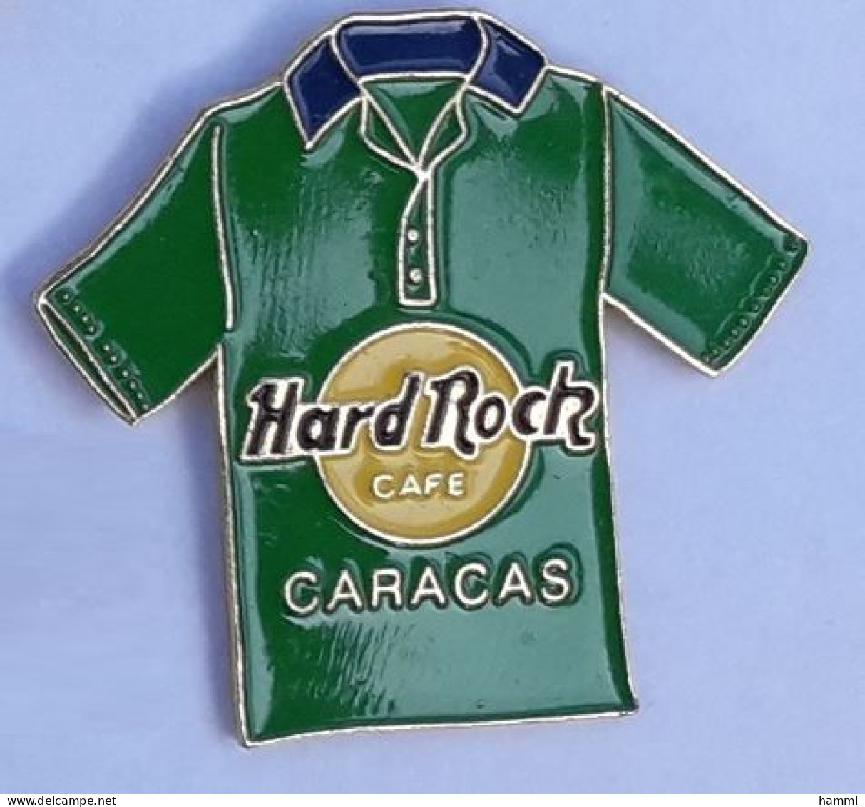 HR40 Pin's HARD ROCK CAFE MAILLOT BASEBALL ?? CARACAS Venezuela SUPERBE Achat Immédiat - Baseball