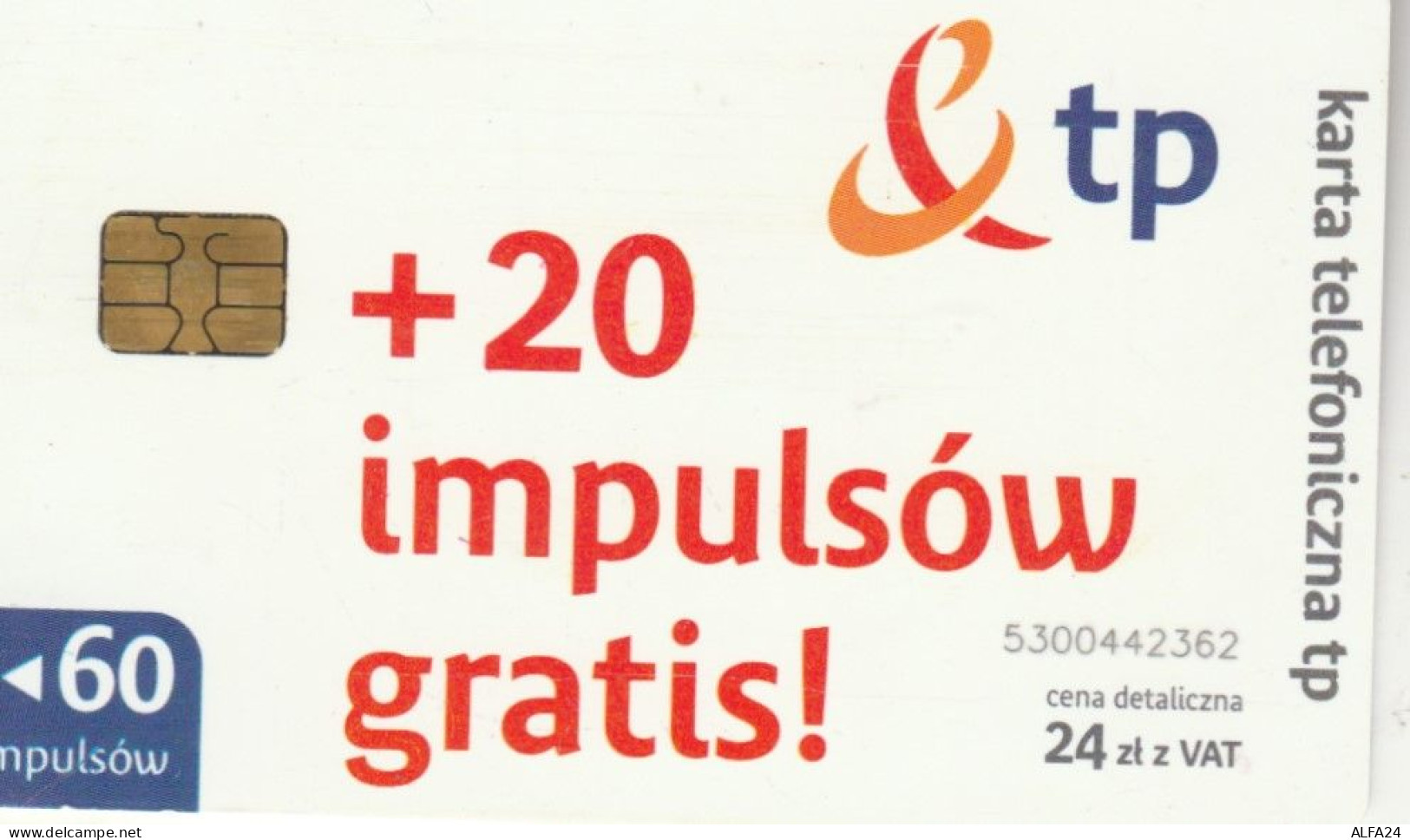 PREPAID PHONE CARD POLONIA CHIP (CK5473 - Polen