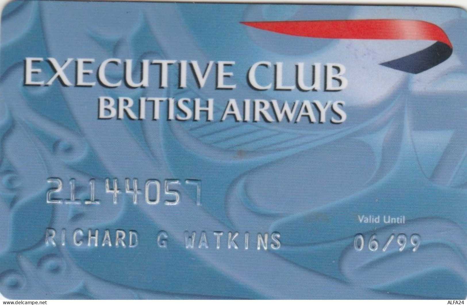 CARTA SERVIZI EXECUTIVE BRITISH AIRWAIS (CK5372 - Other & Unclassified