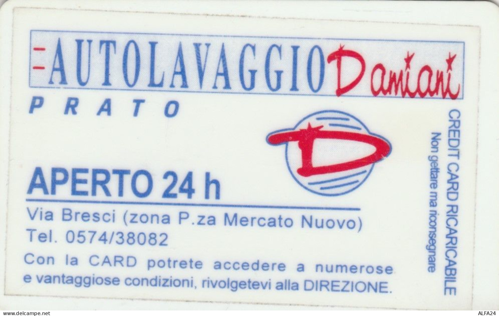 CARTA SERVIZI CON CHIP AUTOLAVAGGIO (CK4930 - Autres & Non Classés