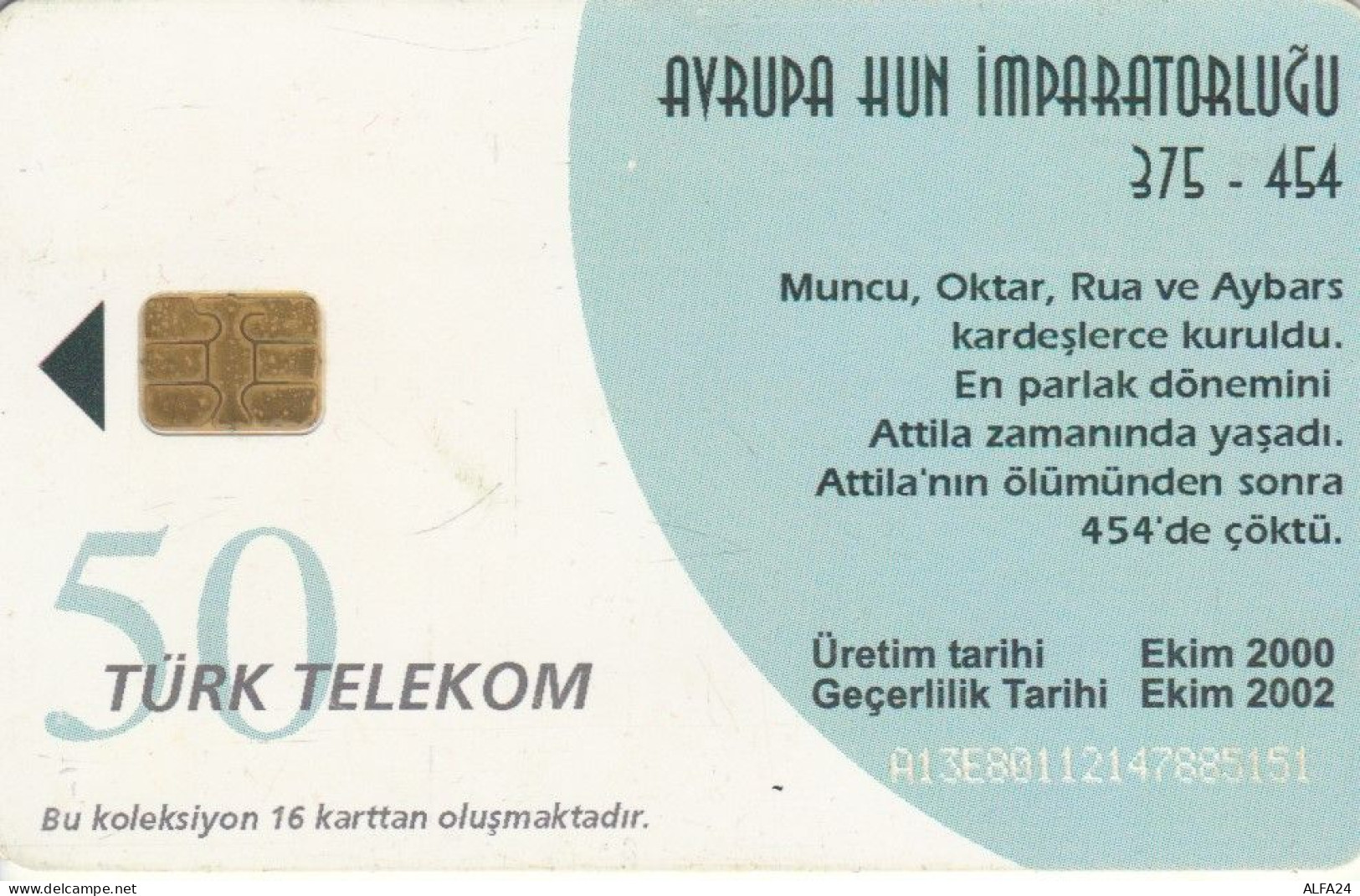 PHONE CARD TURCHIA (CK6051 - Turquie