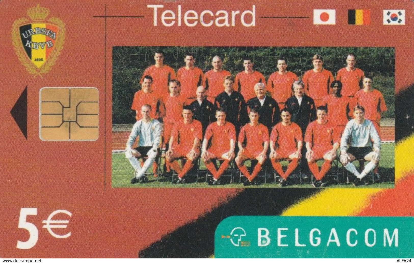 PHONE CARD BELGIO CHIP (CK6034 - With Chip