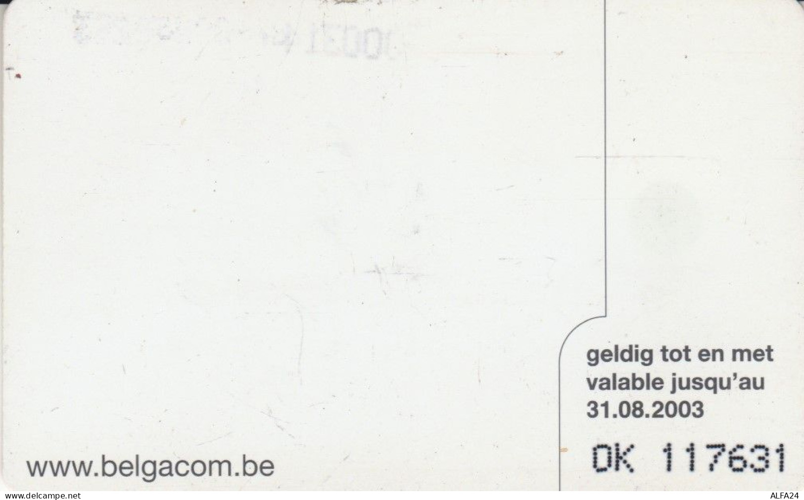 PHONE CARD BELGIO CHIP (CK6010 - Avec Puce