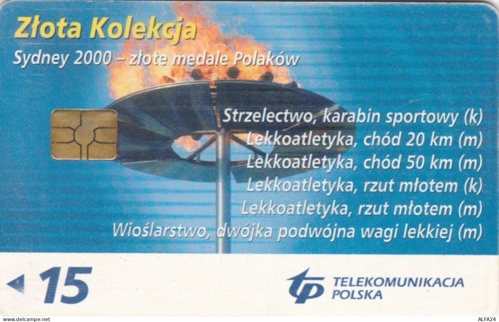 PHONE CARD POLONIA CHIP (CK5908 - Poland