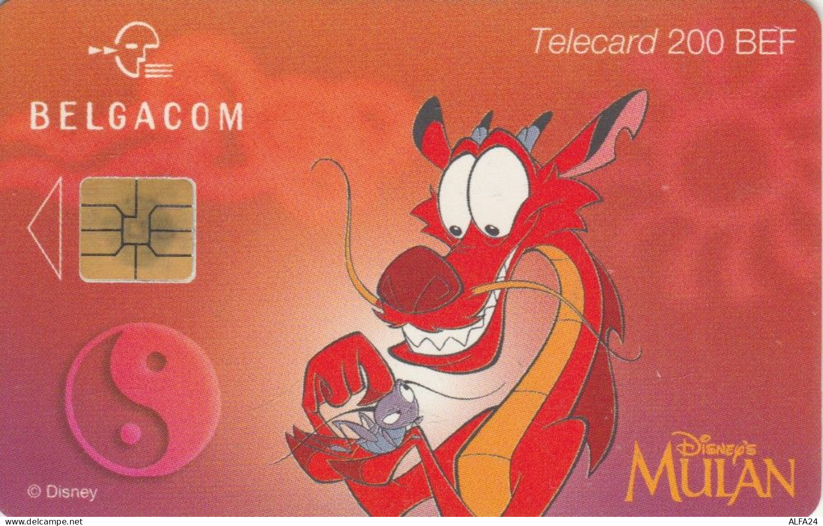 PHONE CARD BELGIO CHIP (CK5883 - With Chip