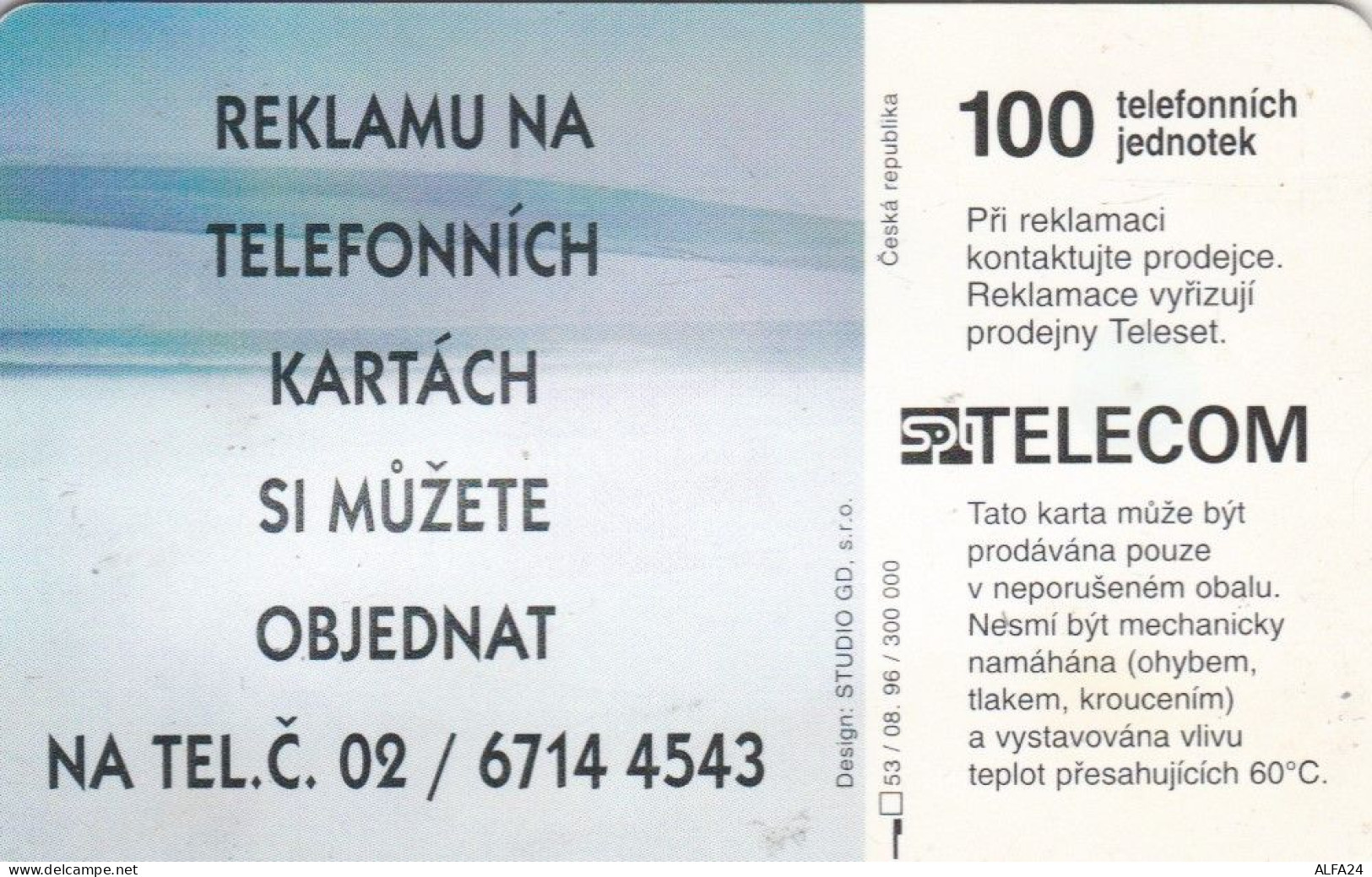 PHONE CARD REPUBBLICA CECA (CK5819 - Tchéquie