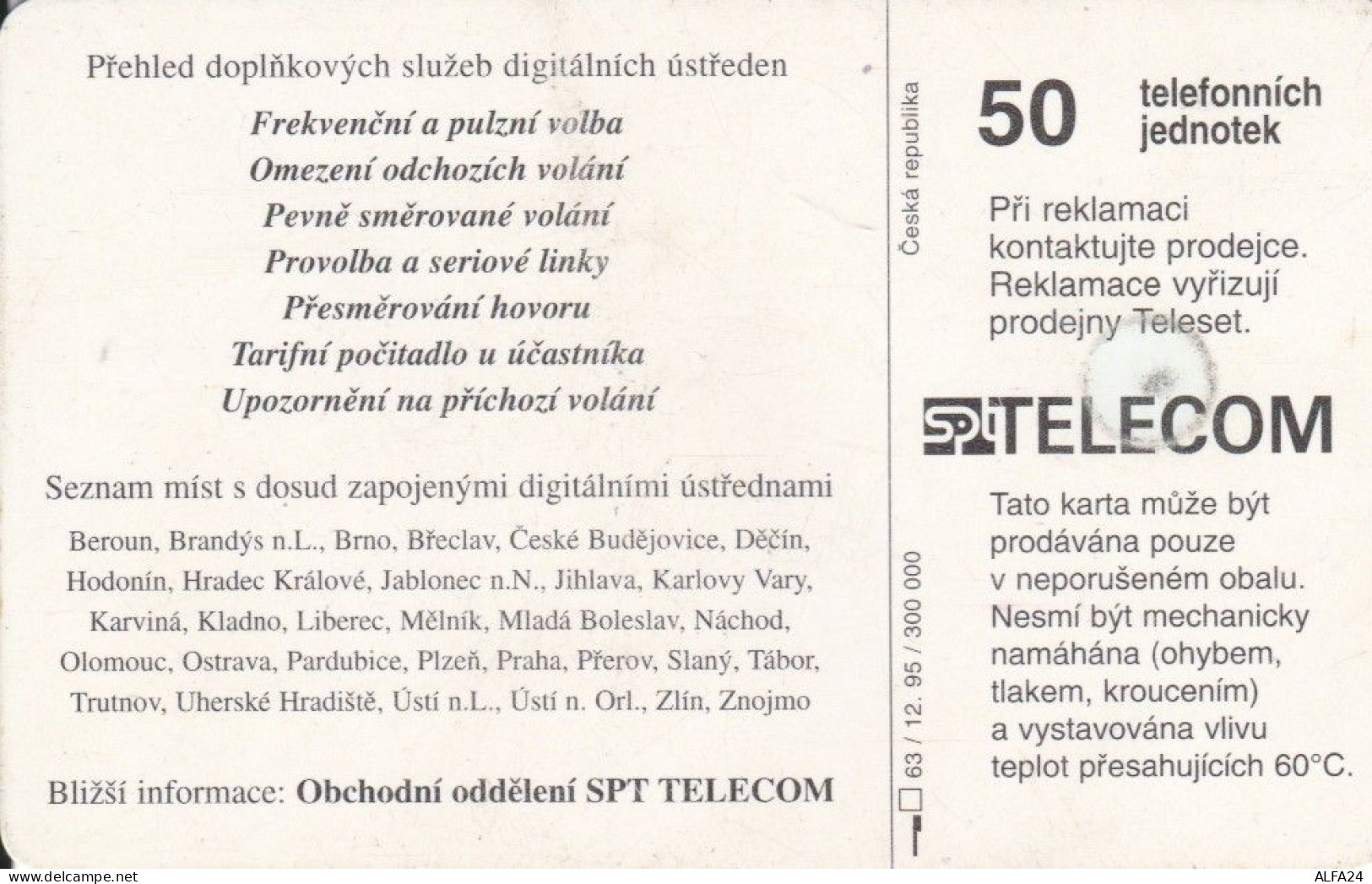 PHONE CARD REPUBBLICA CECA (CK5799 - Tchéquie