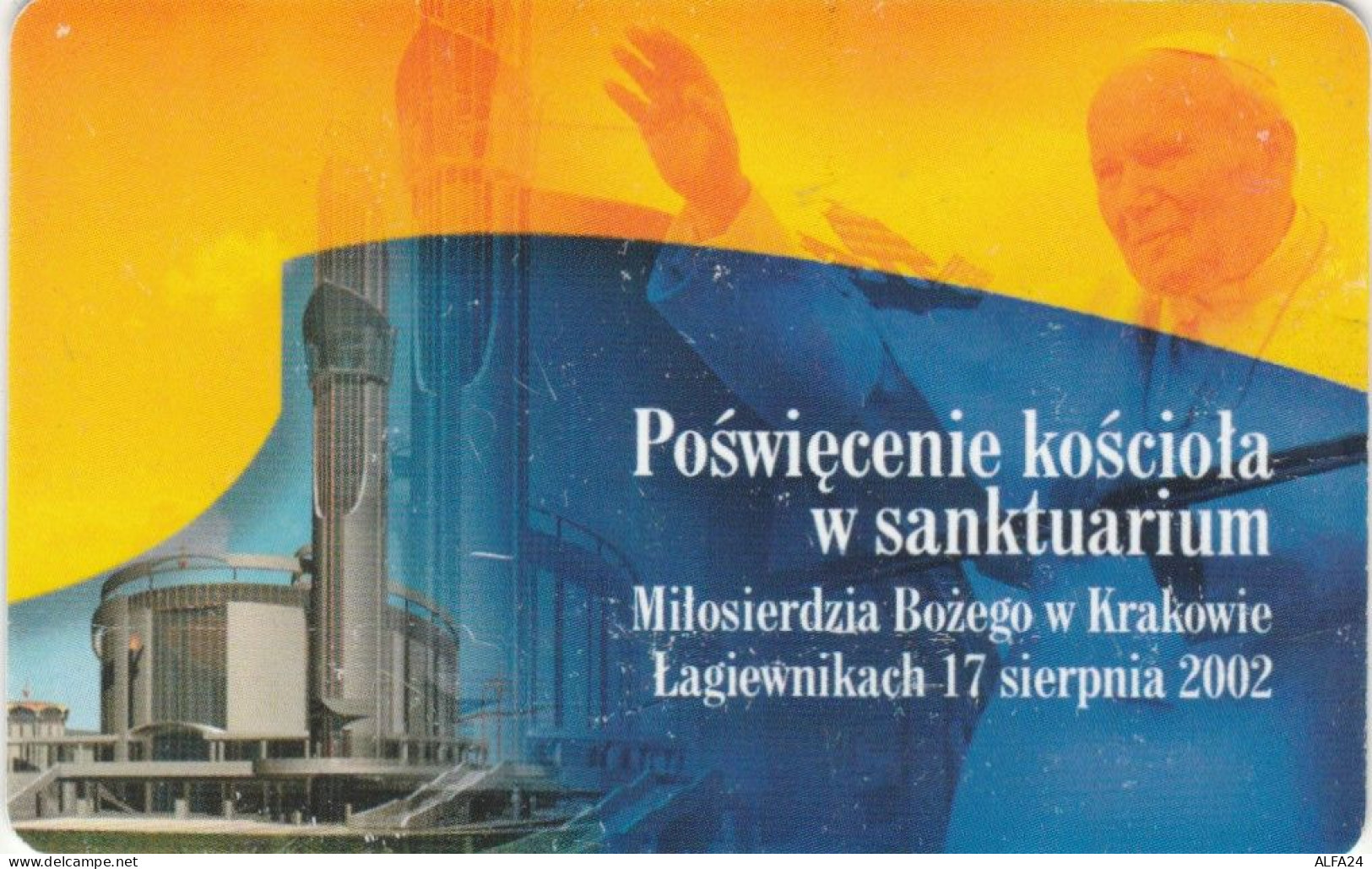 PHONE CARD POLONIA PAPA CHIP (CK5780 - Pologne