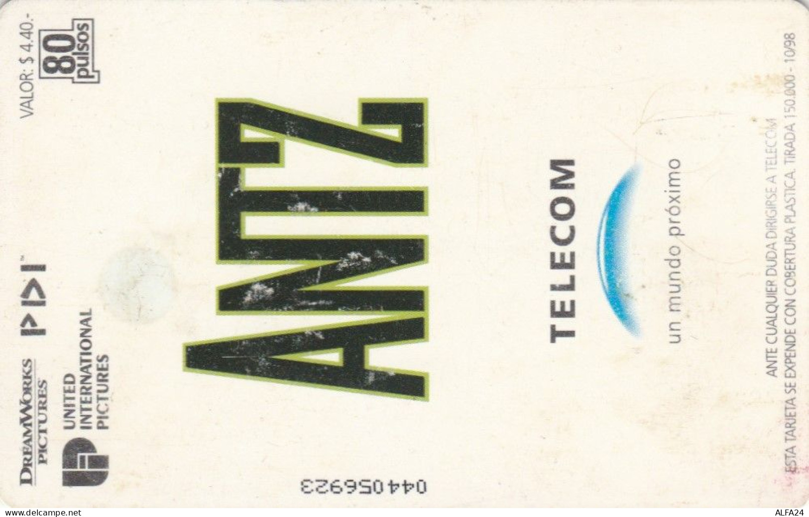 PHONE CARD ARGENTINA (CK5728 - Argentine