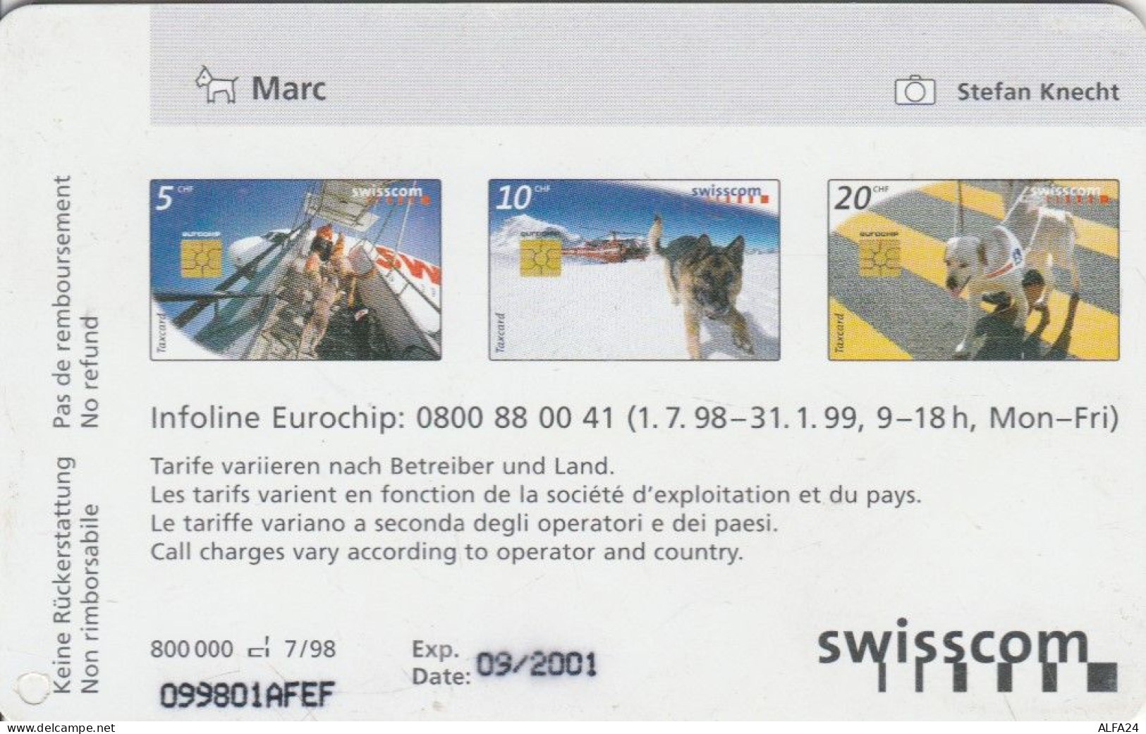 PHONE CARD SVIZZERA (CK5695 - Suisse