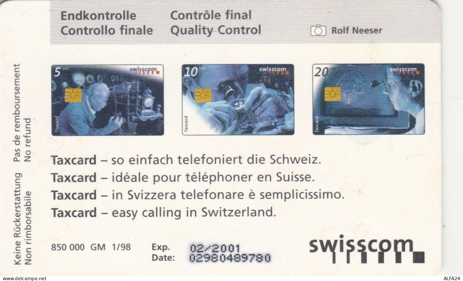 PHONE CARD SVIZZERA (CK5701 - Suisse