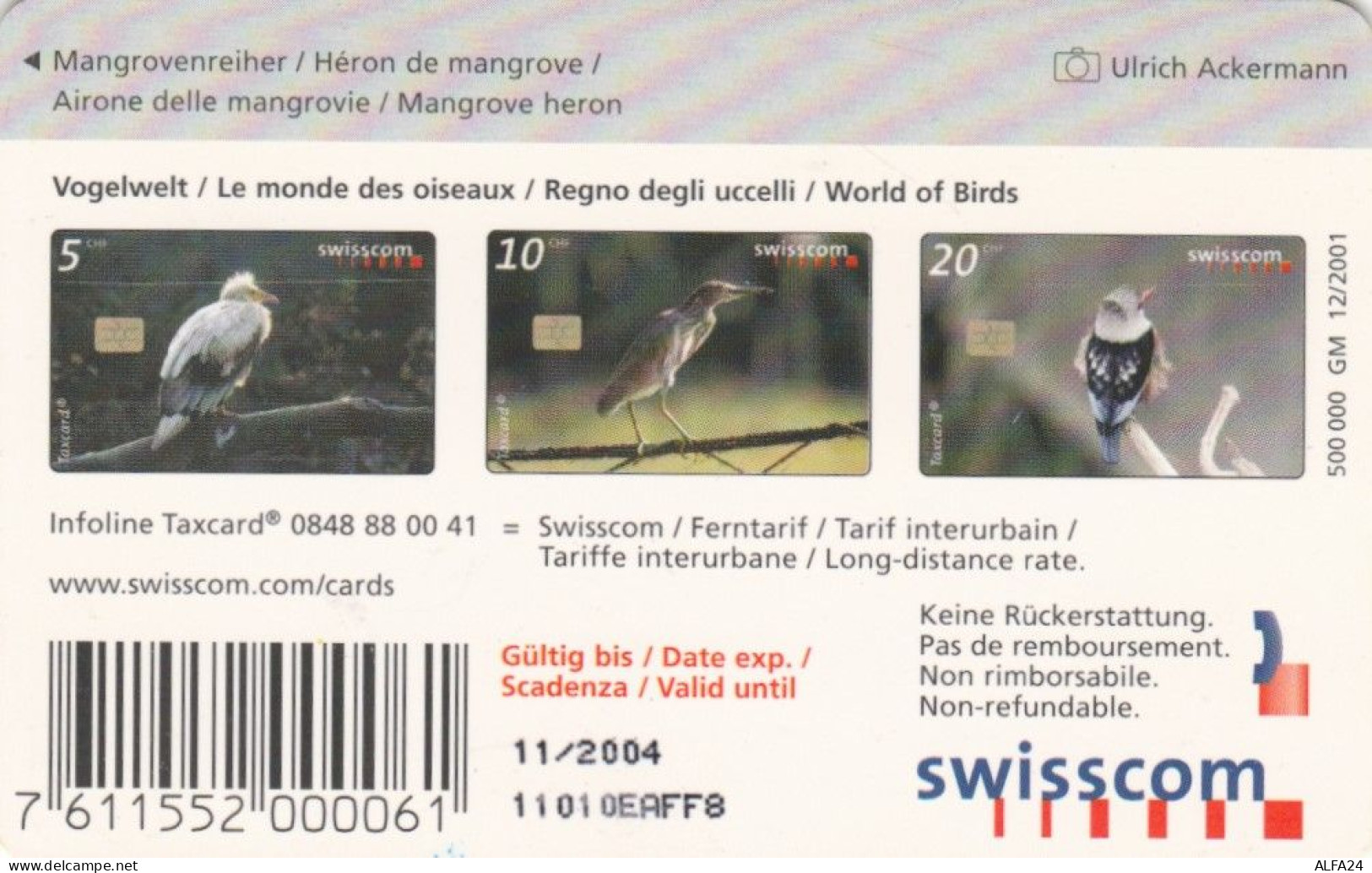 PHONE CARD SVIZZERA (CK5696 - Suisse