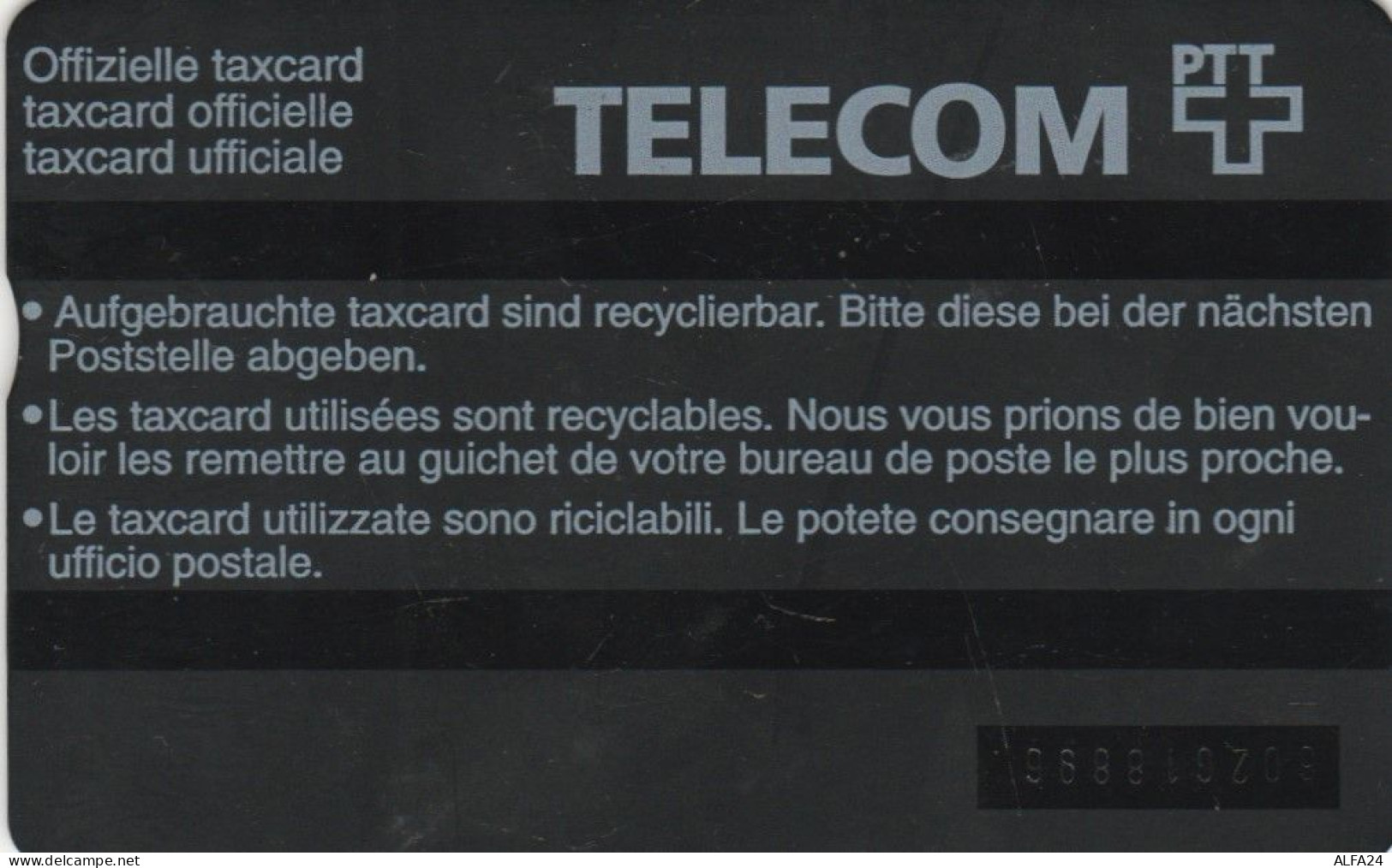 PHONE CARD SVIZZERA (CK5692 - Suisse