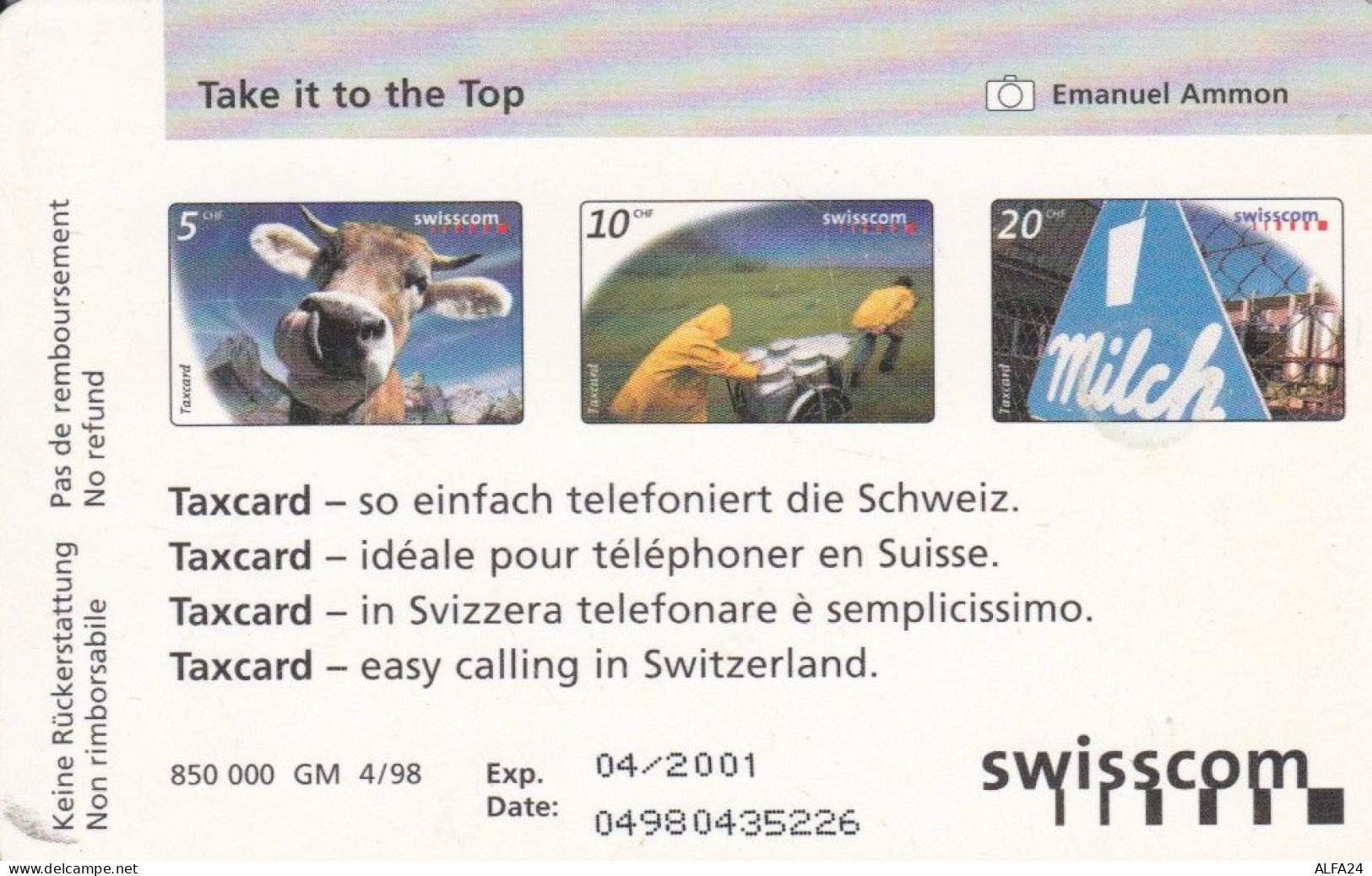 PHONE CARD SVIZZERA (CK5567 - Suisse