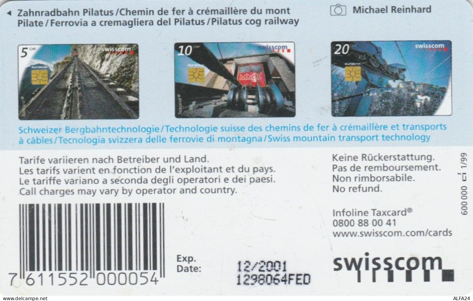 PHONE CARD SVIZZERA (CK5564 - Suisse